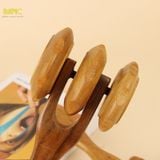  Cây Lăn Massage Toàn Thân 3 Bánh Bằng Gỗ Thơm – Hỗ Trợ Giảm Đau Nhức Cơ Thể & Thư Giãn Tại Nhà 
