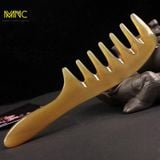  Lược Sừng Răng Thưa 7 Răng – Giải Pháp Chải Tóc Xoăn, Rối, Xù Không Gãy Rụng 