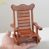  Giá Đỡ Ghế Gỗ Đa Năng Mnistore Chế Tác Từ Gỗ Hương Tự Nhiên, Kích Thước 11x15cm  – Dùng Để Làm Giá Đỡ Điện Thoại, Decor Trang Trí Bàn Học & Bàn Làm Việc 