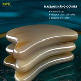  Bộ Massage Mặt Guasha Nâng Cơ & Cày Bi Mnistore Chế Tác Từ Sừng Trâu, Giúp Massage Guasha Nâng Cơ, Cây Bi Mịn Da, Massage Cằm Cổ, Day Huyệt. Kích Thước 9-11cm, Độ Dày 4mm-1cm 