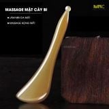  Bộ Massage Mặt Guasha Nâng Cơ & Cày Bi Mnistore Chế Tác Từ Sừng Trâu, Giúp Massage Guasha Nâng Cơ, Cây Bi Mịn Da, Massage Cằm Cổ, Day Huyệt. Kích Thước 9-11cm, Độ Dày 4mm-1cm 