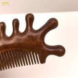  Lược Gỗ Đàn Hương Tự Nhiên mix lược Mnistore,Giúp thư giãn, giảm căng thẳng, mệt mỏi và cải thiện lưu thông máu 