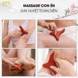  Dụng Cụ Day Ấn Huyệt Én Chất Liệu Gỗ Hương Tự Nhiên, Kích Thước 9-14cm, Dòng Sản Phẩm Giúp Day Huyệt, Massage Cổ Vai Gáy, Tay Chân 