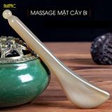  Bộ Dụng Cụ Massage Mặt Và Đầu Mnistore Gồm 3 Sản Phẩm Guasha Tim + Cày Bi + Răng Thưa Chế Tác Từ Sừng Trâu, Kích Thước 10-12cm, Độ Dày 4mm - 1cm, Nâng Cơ Mặt, Mịn Da, Massage Bọng Mắt, Dưỡng Da Đầu 