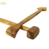  Cây gãi Ngứa Lưng Kết Hợp Đấm Lưng Chất Liệu Bằng Gỗ Dụng Cụ Diện Chẩn Cải Thiện Đau Lưng Vai Gáy, Thư Giãn, Bấm Huyệt, Chăm Sóc Sức Khỏe 
