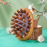  Lược Massage Body Gỗ Cầm Tay Đầu Tròn Mnistore – Săn Chắc Da, Thon Gọn Bụng Đùi, Tiêu Mỡ, Thư Giãn 