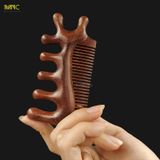  Lược Gỗ Đàn Hương Tự Nhiên mix lược Mnistore,Giúp thư giãn, giảm căng thẳng, mệt mỏi và cải thiện lưu thông máu 