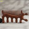  Lược Gỗ Đàn Hương Tự Nhiên mix lược Mnistore,Giúp thư giãn, giảm căng thẳng, mệt mỏi và cải thiện lưu thông máu 