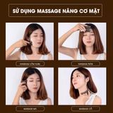  Dụng Cụ Massage Mặt, Thương Hiệu Mnistore, Giúp Massage Nâng Cơ Mặt, Massage Cằm Cổ, Day Huyệt, Kích thước 9–10cm, Độ Dày 4mm - 1cm 