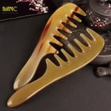  Lược Sừng Răng Thưa 7 Răng – Giải Pháp Chải Tóc Xoăn, Rối, Xù Không Gãy Rụng 