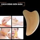  Dụng Cụ Massage Mặt, Thương Hiệu Mnistore, Giúp Massage Nâng Cơ Mặt, Massage Cằm Cổ, Day Huyệt, Kích thước 9–10cm, Độ Dày 4mm - 1cm 