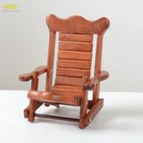  Giá Đỡ Ghế Gỗ Đa Năng Mnistore Chế Tác Từ Gỗ Hương Tự Nhiên, Kích Thước 11x15cm  – Dùng Để Làm Giá Đỡ Điện Thoại, Decor Trang Trí Bàn Học & Bàn Làm Việc 