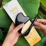  Bộ Massage Mặt Guasha Nâng Cơ & Cày Bi Mnistore Chế Tác Từ Sừng Trâu, Giúp Massage Guasha Nâng Cơ, Cây Bi Mịn Da, Massage Cằm Cổ, Day Huyệt. Kích Thước 9-11cm, Độ Dày 4mm-1cm 