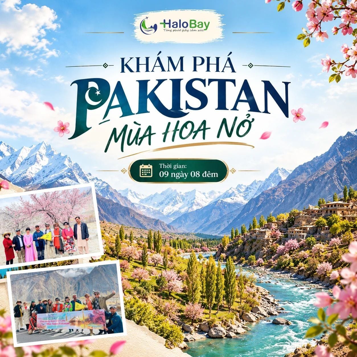  TOUR PAKISTAN MÙA XUÂN 9N8Đ – KHÁM PHÁ HUNZA MÙA HOA NỞ 