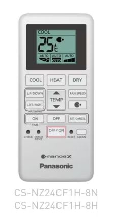Máy lạnh tủ đứng 2 chiều Inverter Panasonic CU/CS-NZ24CF1H-8N (3.0 HP) - Ra mắt 2026