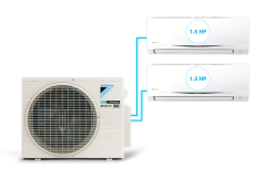 Máy lạnh Multi-S Daikin Inverter 3 HP - Combo 2
