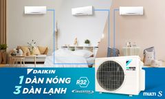 Máy lạnh Multi-S Daikin Inverter 3 HP - Combo 2