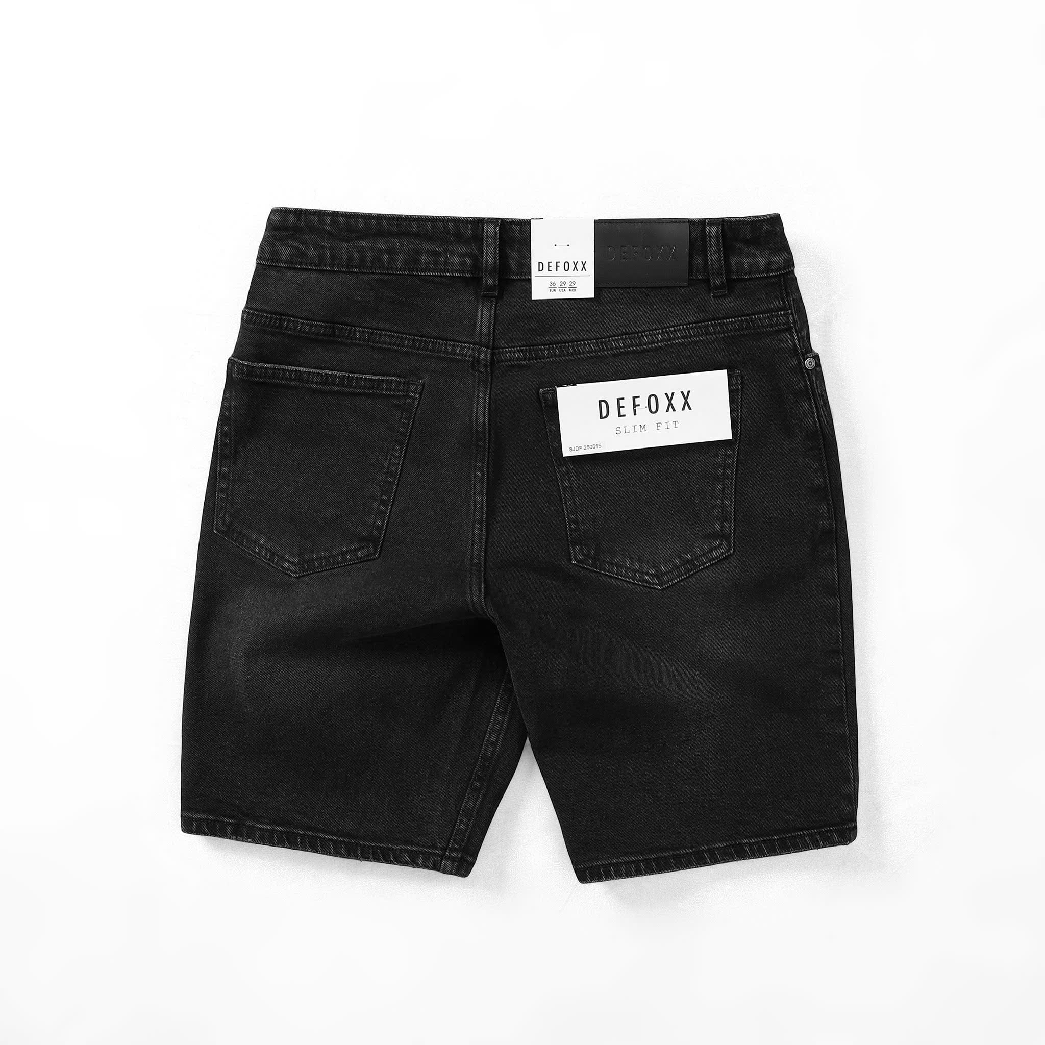 Quần Short Jean Defoxx - Đường may