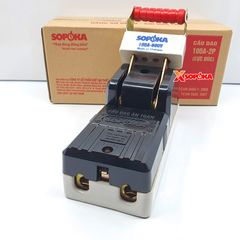 Cầu Dao Đế Sứ 3 Pha 3P 100A 600V Màu Đen D15 SOPOKA