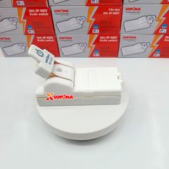 Cầu Dao Đế Sứ 1 Pha 30A-2P Cực Đúc D5H SOPOKA