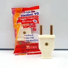 Phích Cắm Điện Dương Chân 5 mm P9 Chống Vỡ SOPOKA