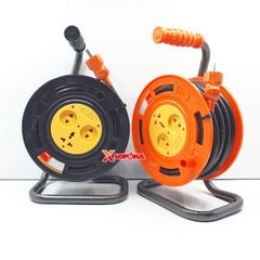 Rulo Cuộn Dây Điện SOPOKA Ráp Dây 2x1.5 CADIVI VCmt Tròn 2 Lớp Vỏ, Công Suất 3500W