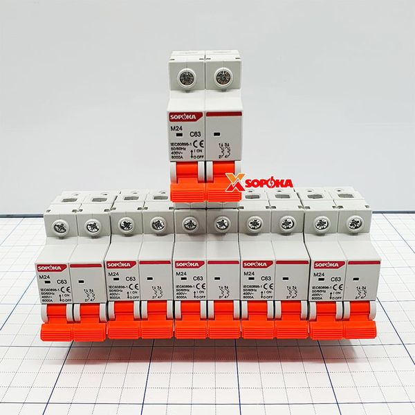 Aptomat 1 Pha MCB Tép 2P M24 SOPOKA