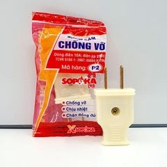 Phích Cắm Điện Dương Chân Dẹt Chống Vỡ P2 SOPOKA