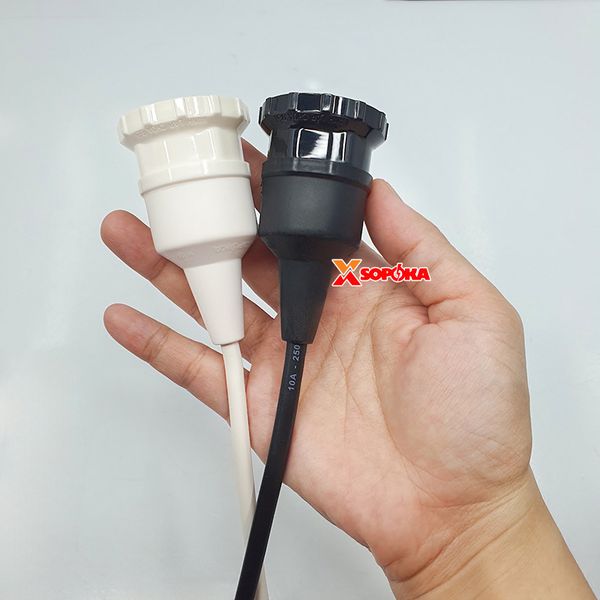 Đui Đèn Chịu Mưa Đúc Liền Dây ĐCM-100 SOPOKA