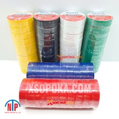 Băng Keo Cách Điện PVC NanoTP 600V 115 Mic 20Y BKĐ115-20Y Tiến Phát - Cây 10 Cuộn