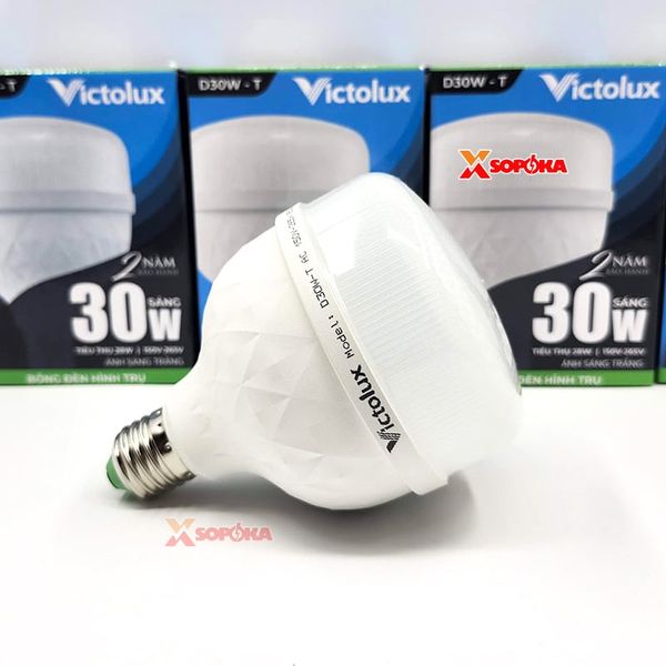 Bóng Đèn LED Hình Trụ Victolux (SOPOKA) 20W – 30W – 40W – 50W – 60W
