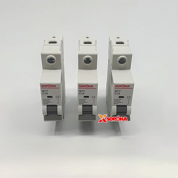 Aptomat 1 Pha MCB 1P M17 SOPOKA