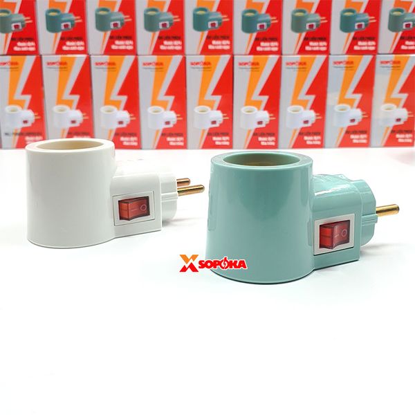 Đui Bóng Đèn Có Công Tắc Liền Phích Cắm ĐLP SOPOKA