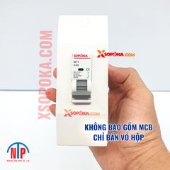 Hộp CB 1 Pha 1P Tiến Phát Nhựa ABS Gắn Nổi Cho MCB 1 Tép