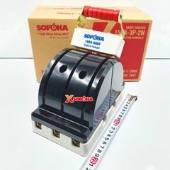 Cầu Dao Đảo Đế Sứ 3 Pha 150A 3P 2N 600V Màu Đen D43 SOPOKA