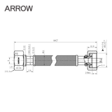 Dây Cấp Nước Arrow ABJ10-50