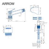Vòi xịt vệ sinh Arrow AHQ02