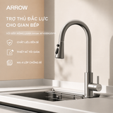 Vòi bếp nóng lạnh Arrow AF4589GGPM