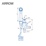 Vòi xịt vệ sinh Arrow ABQ07