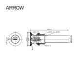 Xả nhấn Lavabo Arrow AQS030T