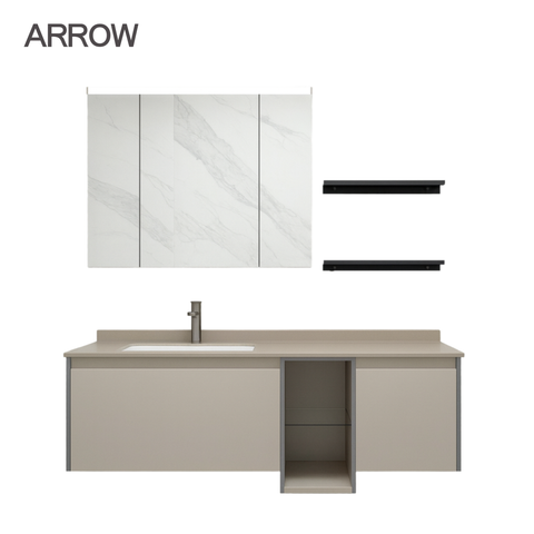 Bộ Tủ Lavabo Arrow A1601KLR1/AP4035 và Tủ Gương Arrow A1601KLR2