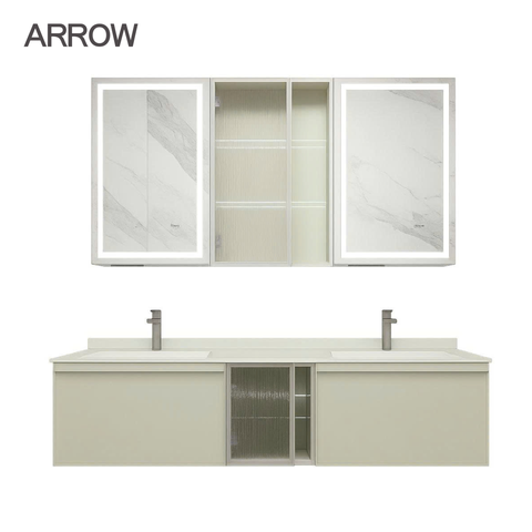 Bộ Tủ Lavabo Arrow A1801LQ1/AP4035 và Tủ Gương Arrow A1801LQ2