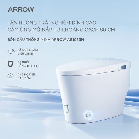 Bồn cầu thông minh Arrow AB1033M