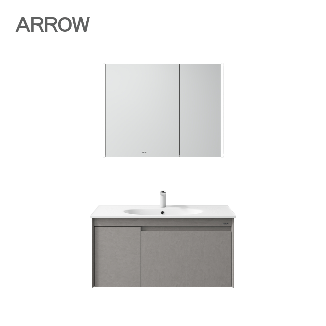 Bộ Tủ Lavabo Arrow ADGMD10G31009H-C/AP31009H và Tủ Gương Arrow AMJD10G31009H-C