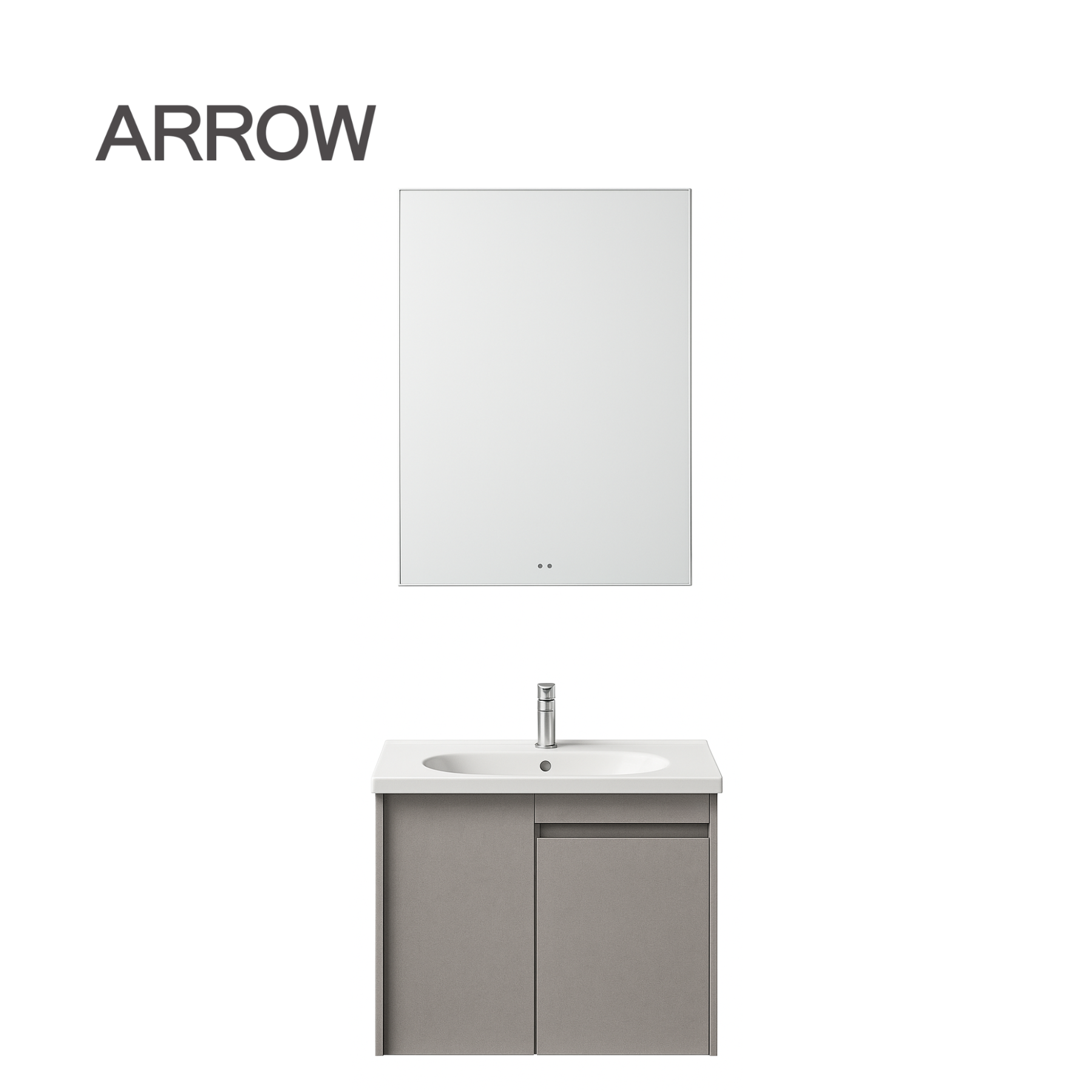 Bộ Tủ Lavabo Arrow ADGMD6G31009D-C/AP31009D và Tủ Gương Arrow AMJD6G31009D-C