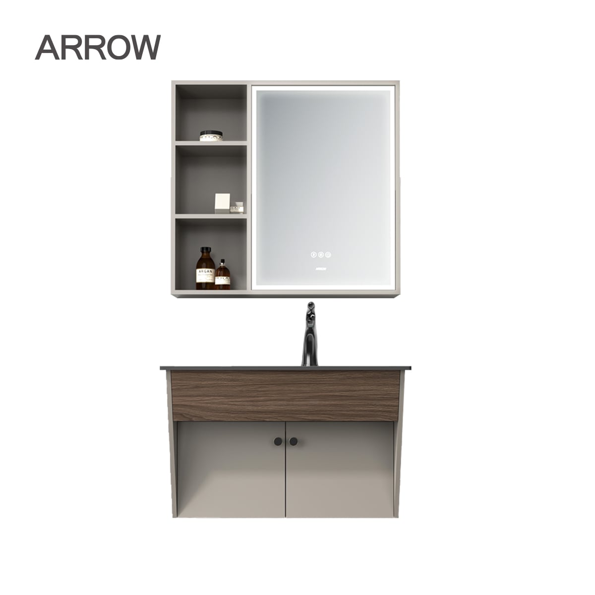 Tủ Lavabo và Tủ gương hỗ trợ người già Arrow AFZYSGGQ01/AFZP01-AFZYSGYJ01