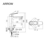 voi-lavabo-nong-lanh-arrow-AG4138CP