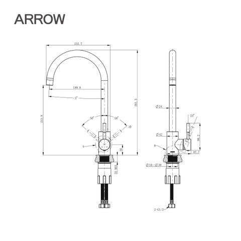 voi-bep-nong-lanh-chinh-hang-arrow-AG4510M