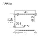 thanh-vin-phong-tam-arrow-AG5612NO