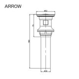 Xả nhấn Lavabo Arrow AG5821CP